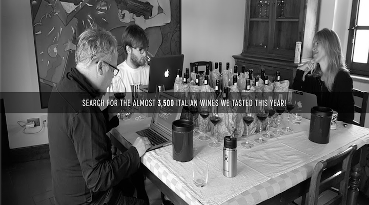 Search For The Almost 3,500  Italian Wines We Tasted This Year!