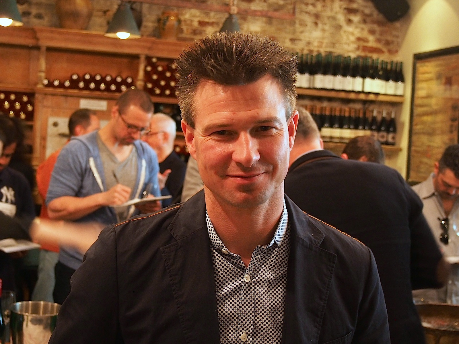 Tim Fröhlich of the Schäfer-Fröhlich estate who's 2016 Felseneck GG was the highest-rated dry wine in the report (and the highest rated dry German white of the 2016 vintage) with 99 points