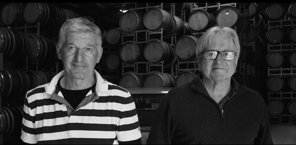 Ivan Sutherland and James Healy from Dog Point Vineyard