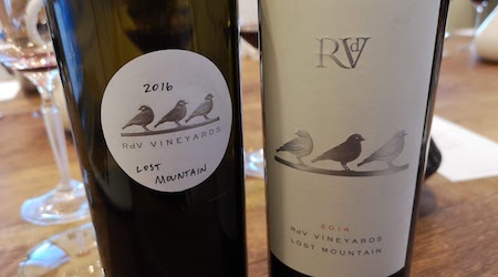 RdV Vineyards Virginia Lost Mountain 2016 was our best red of the tasting and proves that cabernet sauvignon-based reds can be worldclass from the heart of America.