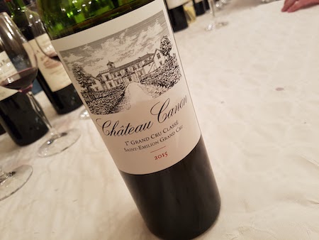 The 2015 Chateau Canon is our wine of the year showing incredible depth, structure and finesse and rated 100 points!