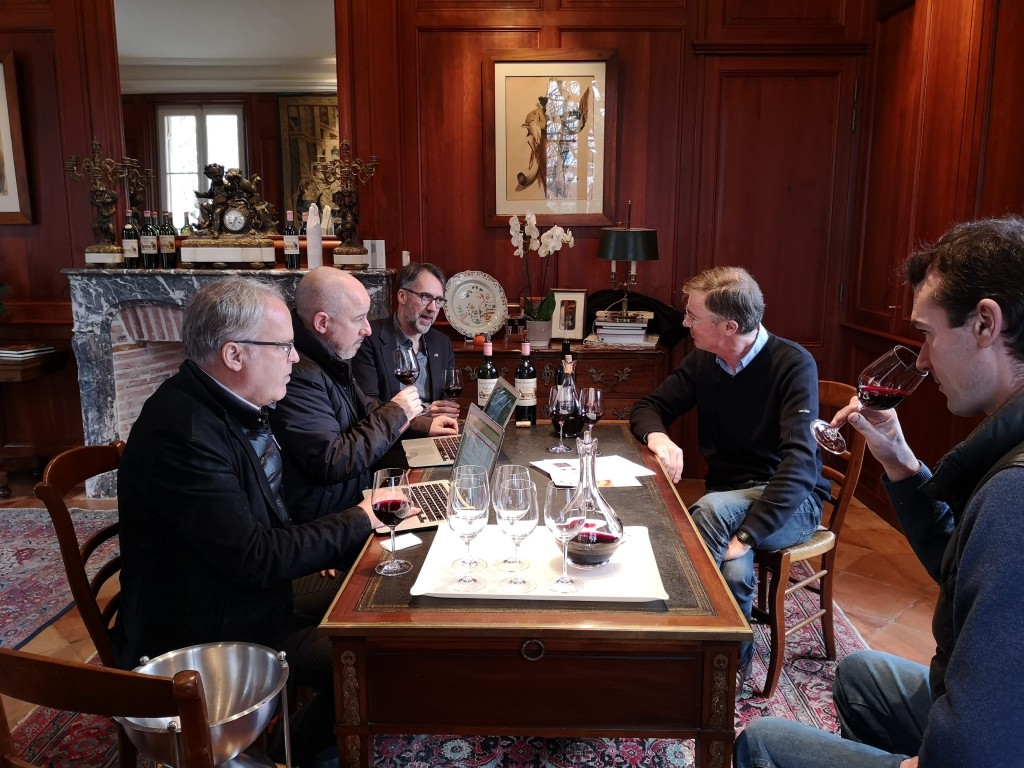 Tasting with Alexandre and Guillaume Thienpont