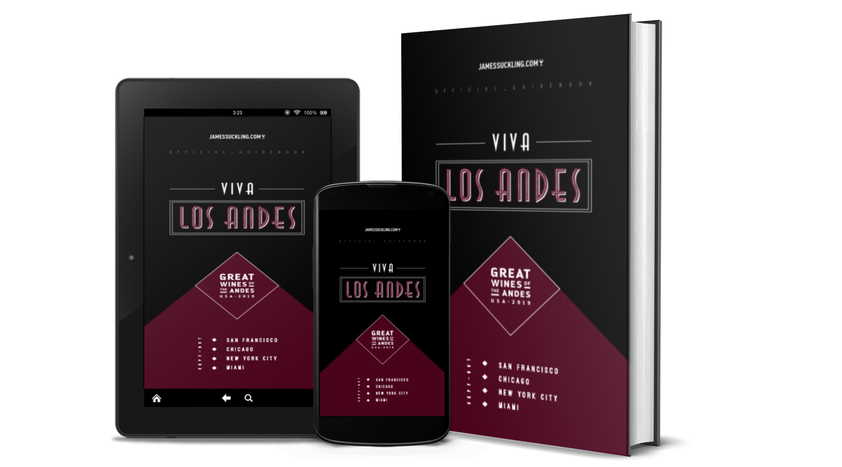 Great Wines of the Andes USA 2019: Official guidebook