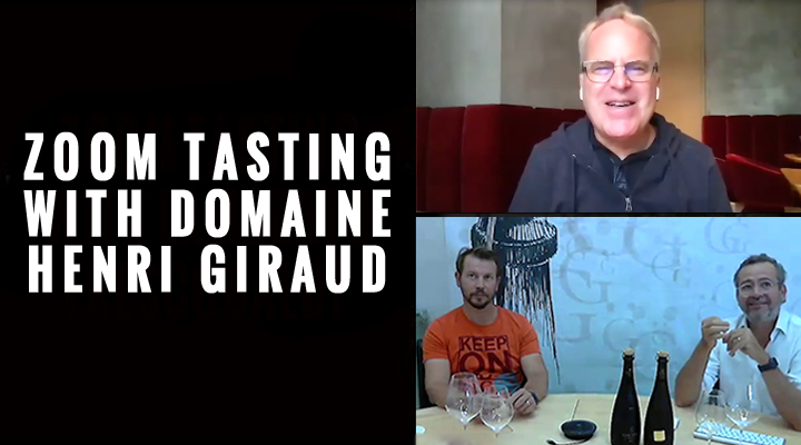 [Video] Champagne Henri Giraud Zoom Tasting