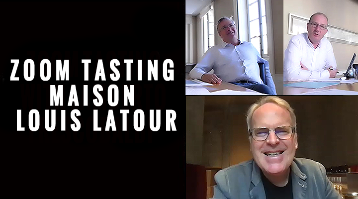 [Video] Zoom Tasting With Louis-Fabrice Latour of Maison Louis Latour