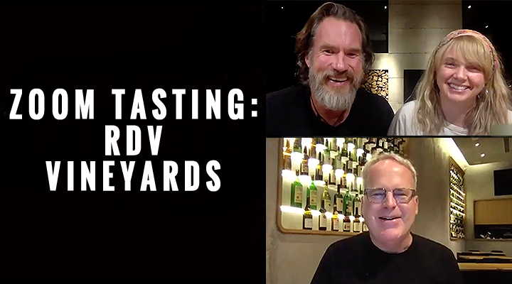 [Video] Zoom Tasting With RdV Vineyards: Tenth anniversary special