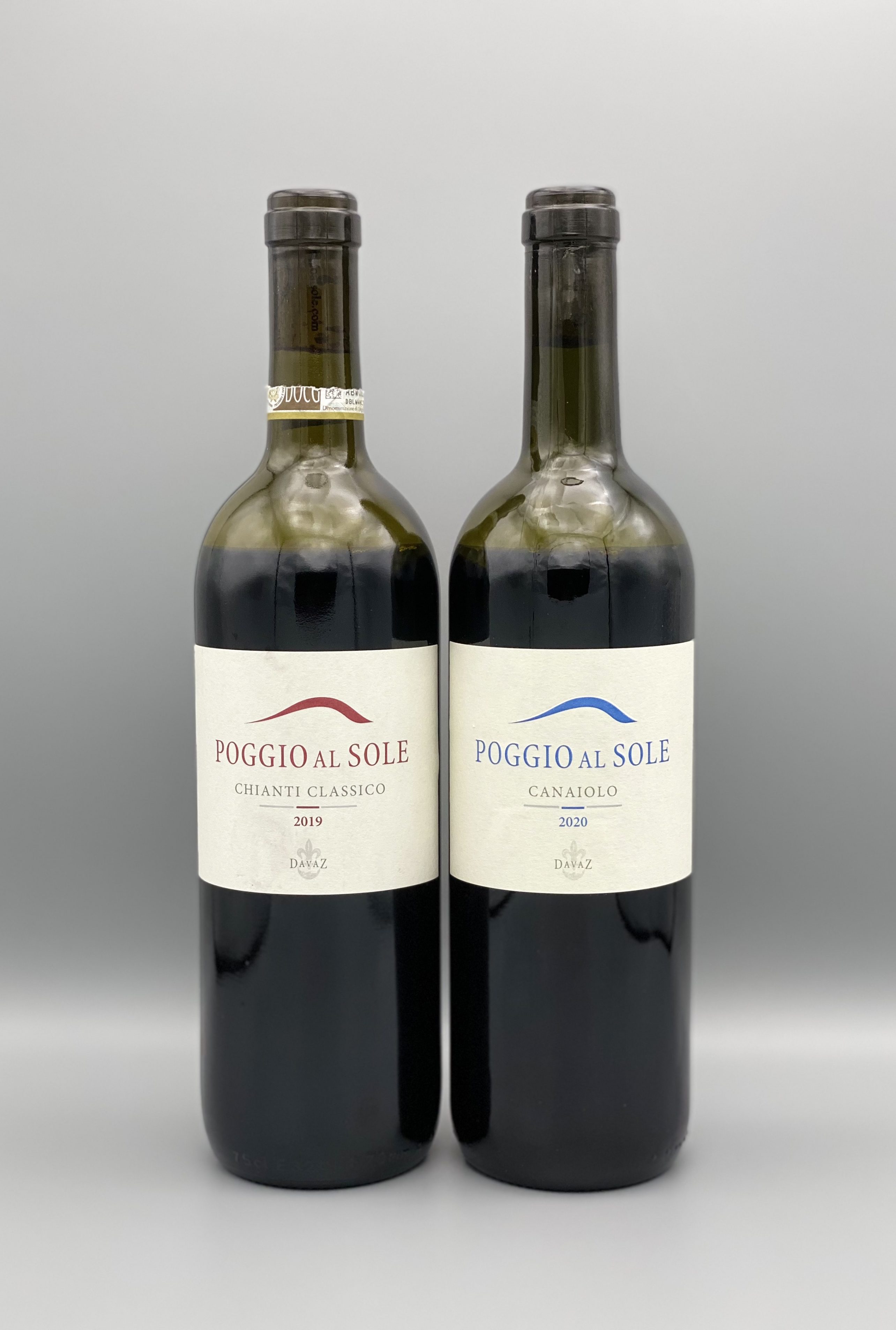 James tasted and rated the Chianti Classico 2019 and Canaiolo Toscana 2020 from Tuscany's Poggio al Sole. (Photo by JamesSuckling.com)