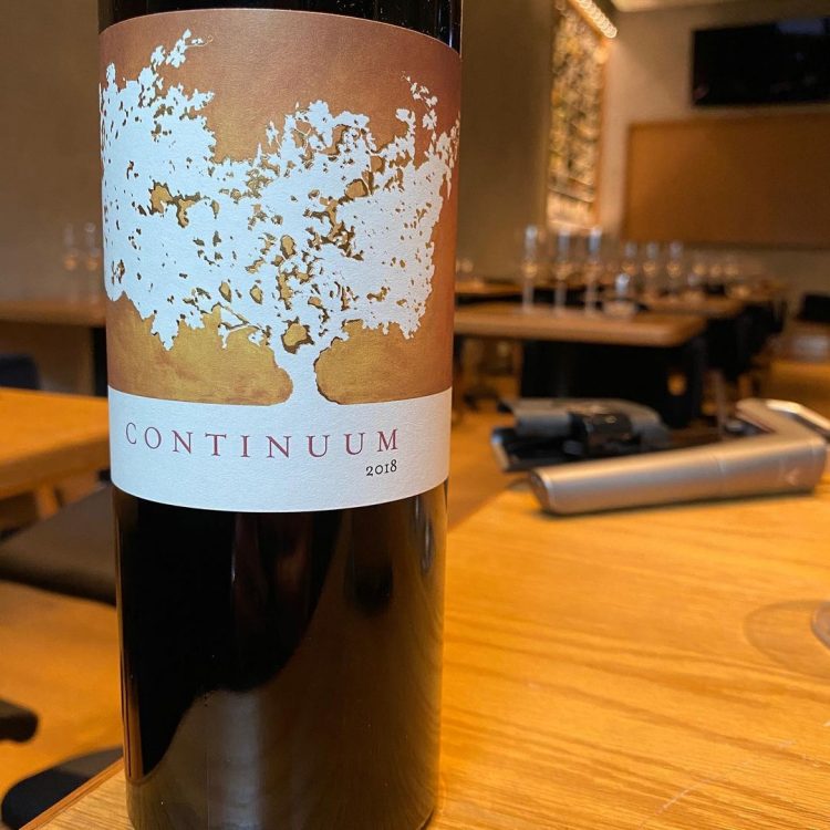 Our No. 6 wine, the Continuum Napa Valley Sage Mountain Vineyard 2018. "This is amazing wine and shows the greatness of the cool 2018 vintage in Napa Valley," James said of it after a tasting earlier this year. (Photo by JamesSuckling.com)