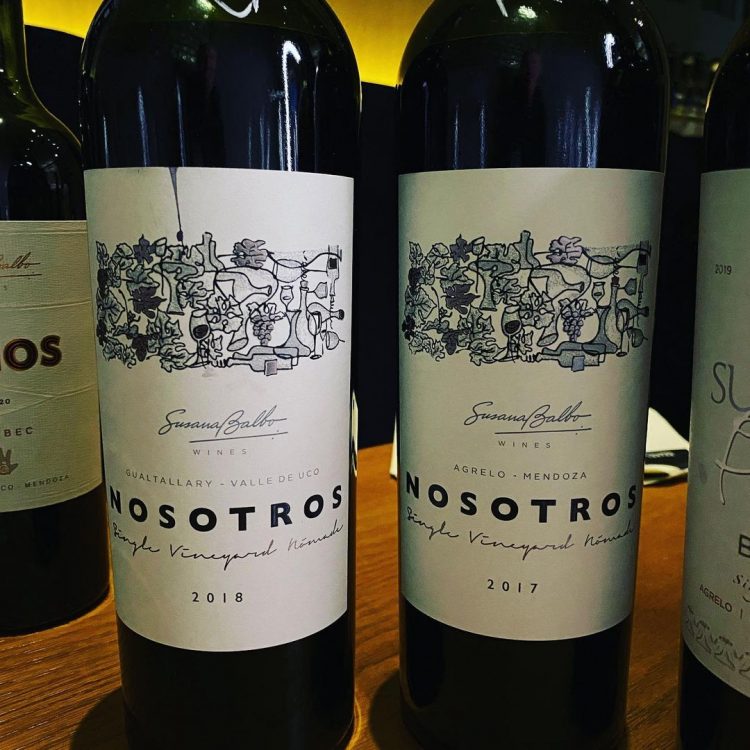 "The soon-to-be released Nosotros from Susana Balboa 2018 is one of the best ever showing such finesse and depth with clarity." (photo by James Suckling)