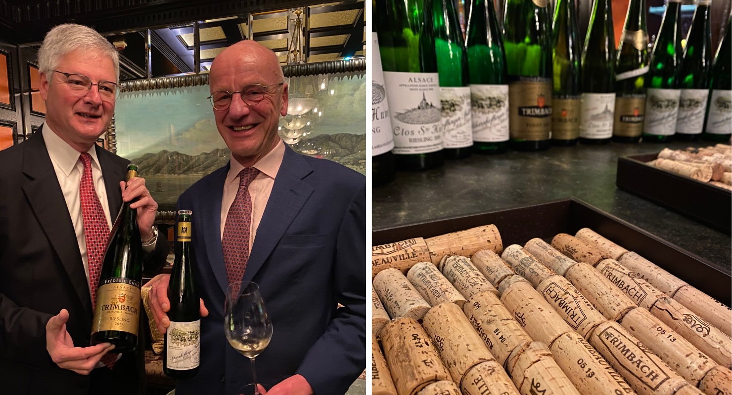 Jean Trimbach-Egon Muller Vertical Tasting: 40 Years of Friendship and Riesling