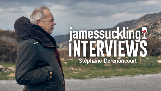 JamesSuckling Interviews: Stephane Derenoncourt