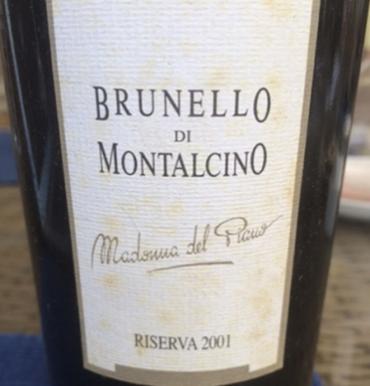 2001 Valdicava Brunello di Montalcino Madonna del Piano Riserva