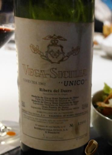 1962 Bodegas Vega Sicilia Ribera del Duero Unico Gran Reserva