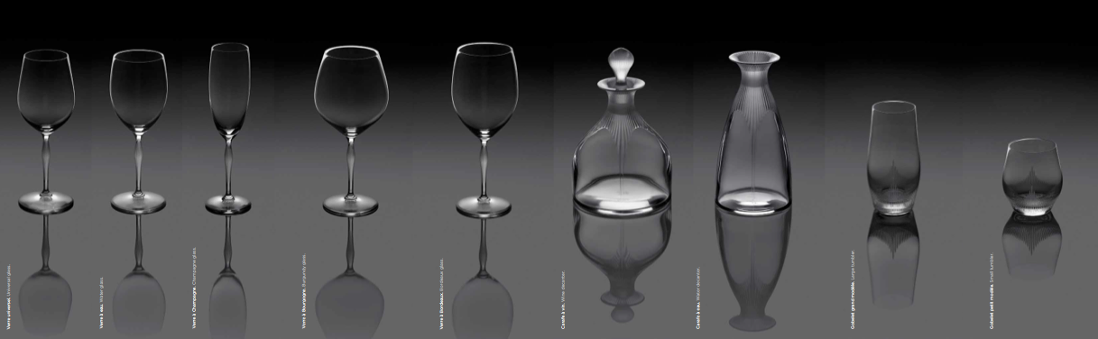 Lalique 100 Points Decanter Per Vino